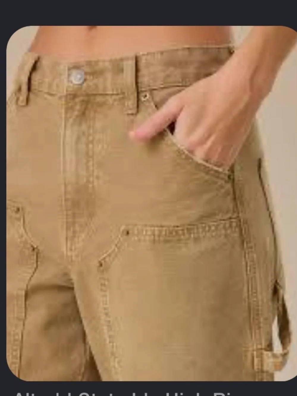 Altar’d State High Rise Carpenter Pants